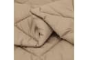vidaXL Ganzjahresbettdecke Taupe Mikrofaser 135x200 cm Bild 5