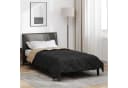 vidaXL Ganzjahresbettdecke Schwarz Taupe 135x200cm Mikrofaser Bild 1