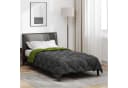 vidaXL Winterbettdecke 135x200 cm Grün Anthrazit Mikrofaser Bild 1