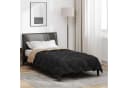 vidaXL Winterbettdecke Schwarz/Taupe Mikrofaser Bild 1