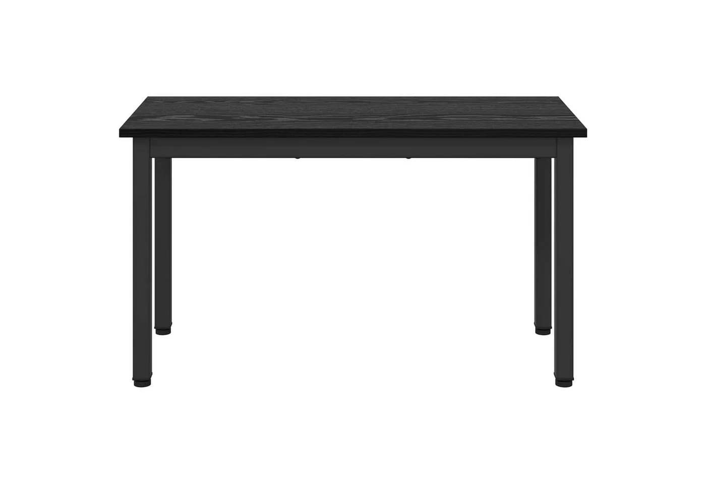 vidaXL Sitzbank Schwarz Eichen-Optik Holzwerkstoff Metallbeine - Bild 5