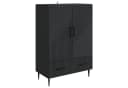 vidaXL Sideboard Schwarz Holzwerkstoff Modern Bild 2