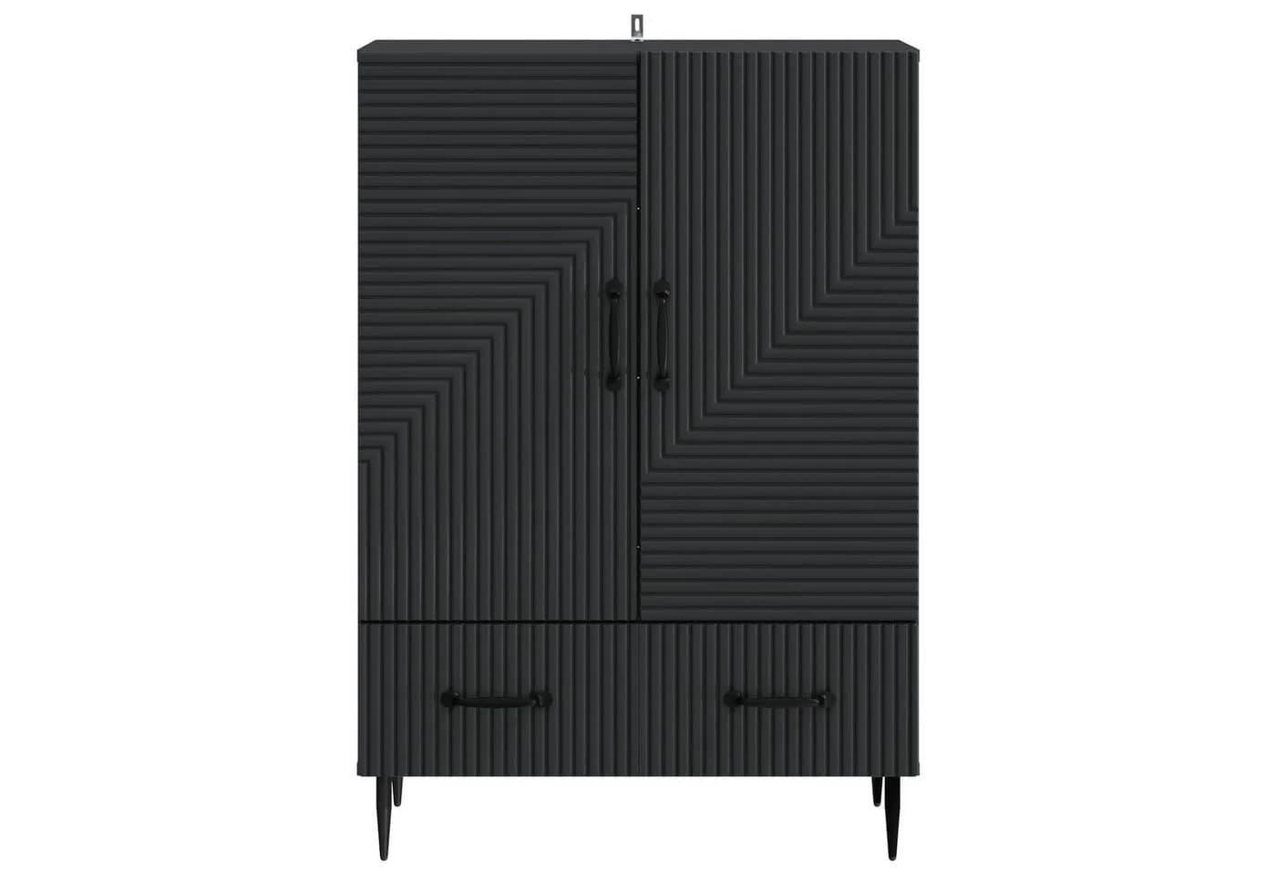 vidaXL Sideboard Schwarz Holzwerkstoff Modern - Bild 5