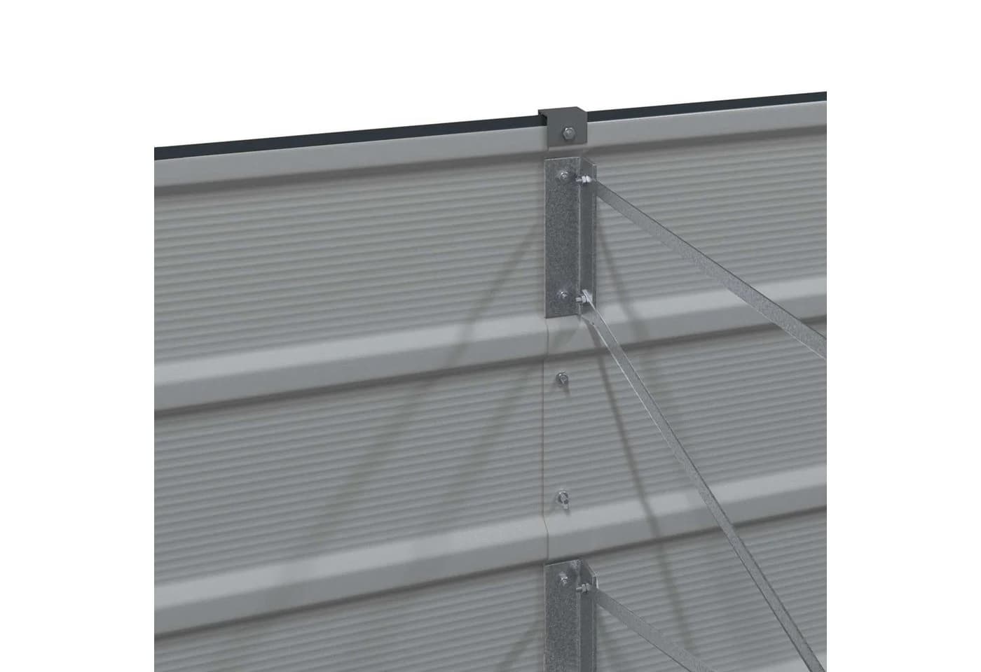 vidaXL Blumentopf Pflanzkübel Anthrazit 240 x 40 x 45 cm Stahl - Bild 5