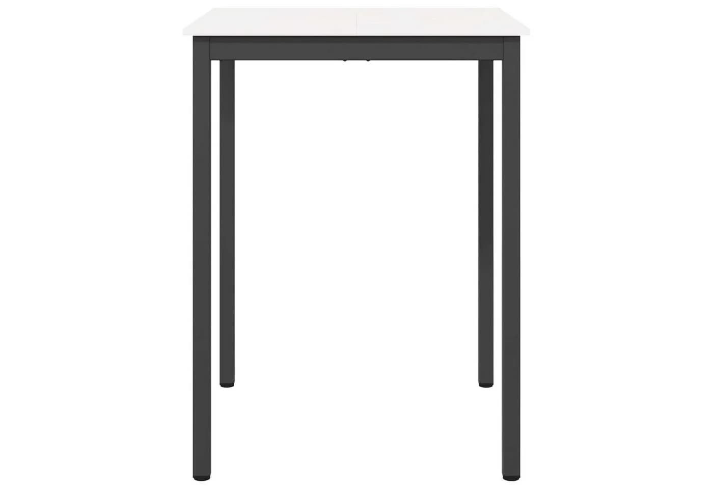 vidaXL Bartisch Weiß Massives Kiefernholz Modern - Bild 5