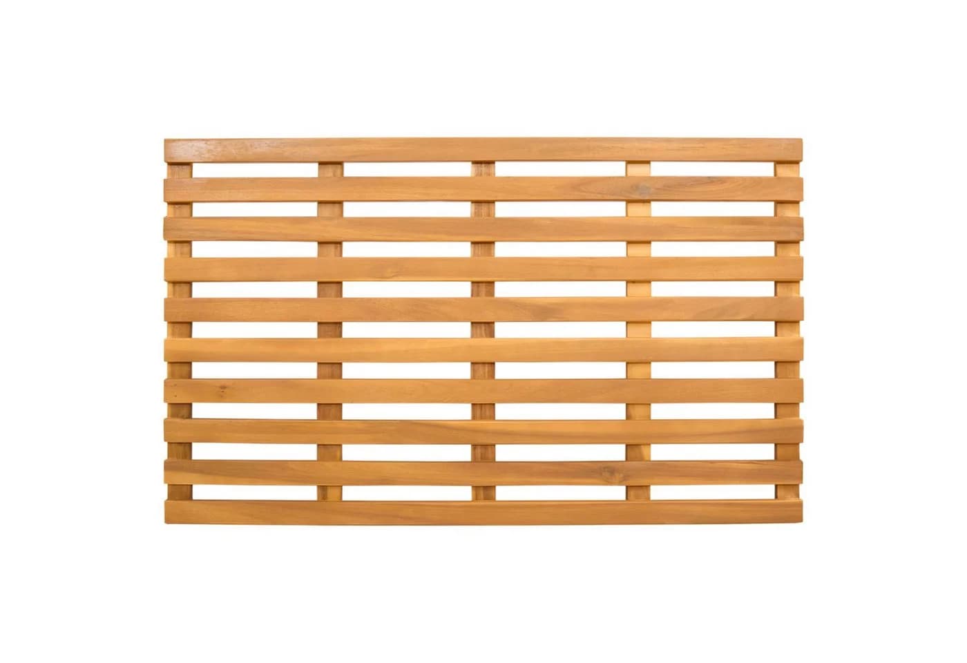 vidaXL Badematte Braun Massivholz Akazie Belüftet - Bild 4