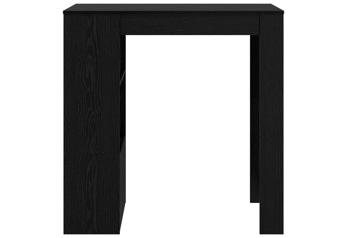 vidaXL Bartisch Schwarz Eichen-Optik Holzwerkstoff Modern - Bild 4