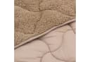 vidaXL Sommerdecke Taupe Mikrofaser Teddy-Fleece Bild 5