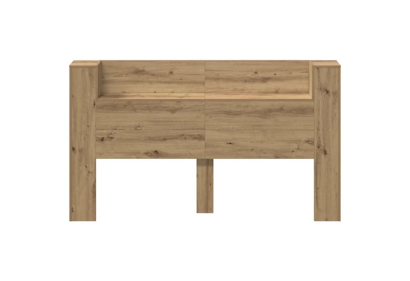 vidaXL Bett Kopfteil-Schrank mit LED Artisan-Eiche Holzwerkstoff - Bild 5