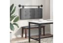vidaXL Hängendes Kopfteil Grau 110x55 cm Stoff Bild 4