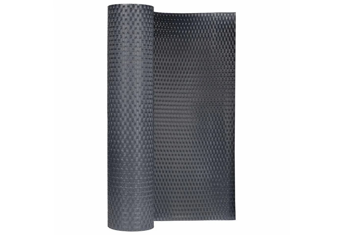 vidaXL Balkonsichtschutz Dunkelgrau Poly-Rattan - Bild 3
