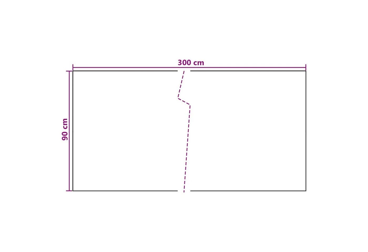 vidaXL Balkonsichtschutz Dunkelgrau Poly-Rattan - Bild 5
