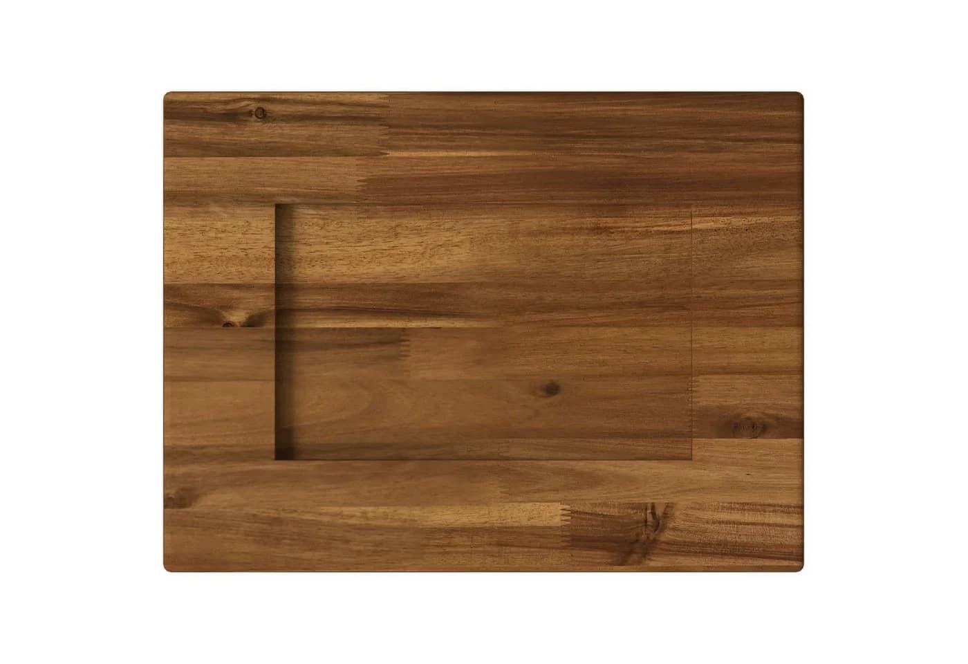 vidaXL Tischplatte Rechteckig 90x50x3,5 cm Massivholz Akazie Natur - Bild 4
