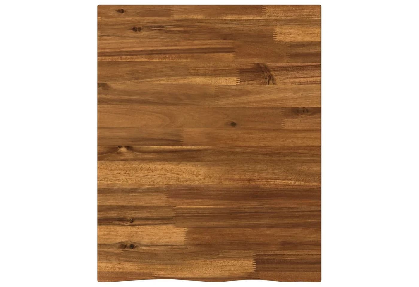 vidaXL Tischplatte Massivholz Live Edge Beige Modern - Bild 2