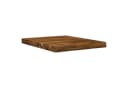 vidaXL Tischplatte Massivholz Live Edge Beige Modern Bild 3
