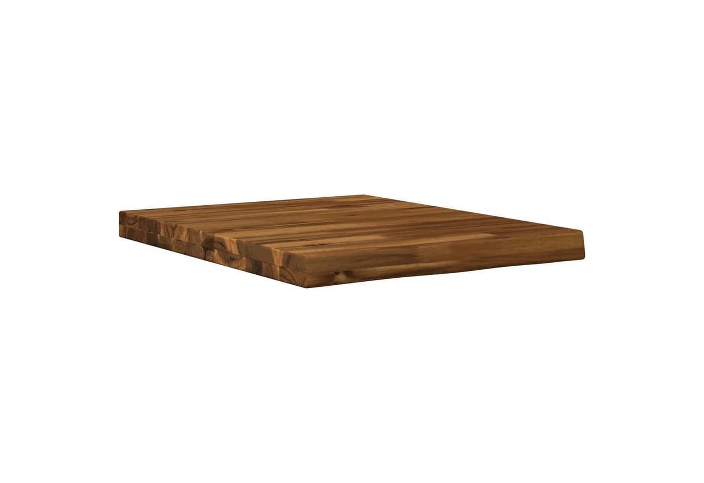 vidaXL Tischplatte Massivholz Live Edge Beige Modern - Bild 3