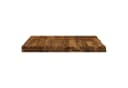 vidaXL Tischplatte Massivholz Live Edge Beige Modern Bild 4