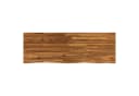 vidaXL Tischplatte Massivholz Live Edge 160x50x3 cm Beige Bild 2