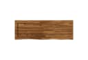 vidaXL Tischplatte Massivholz Live Edge 160x50x3 cm Beige Bild 5