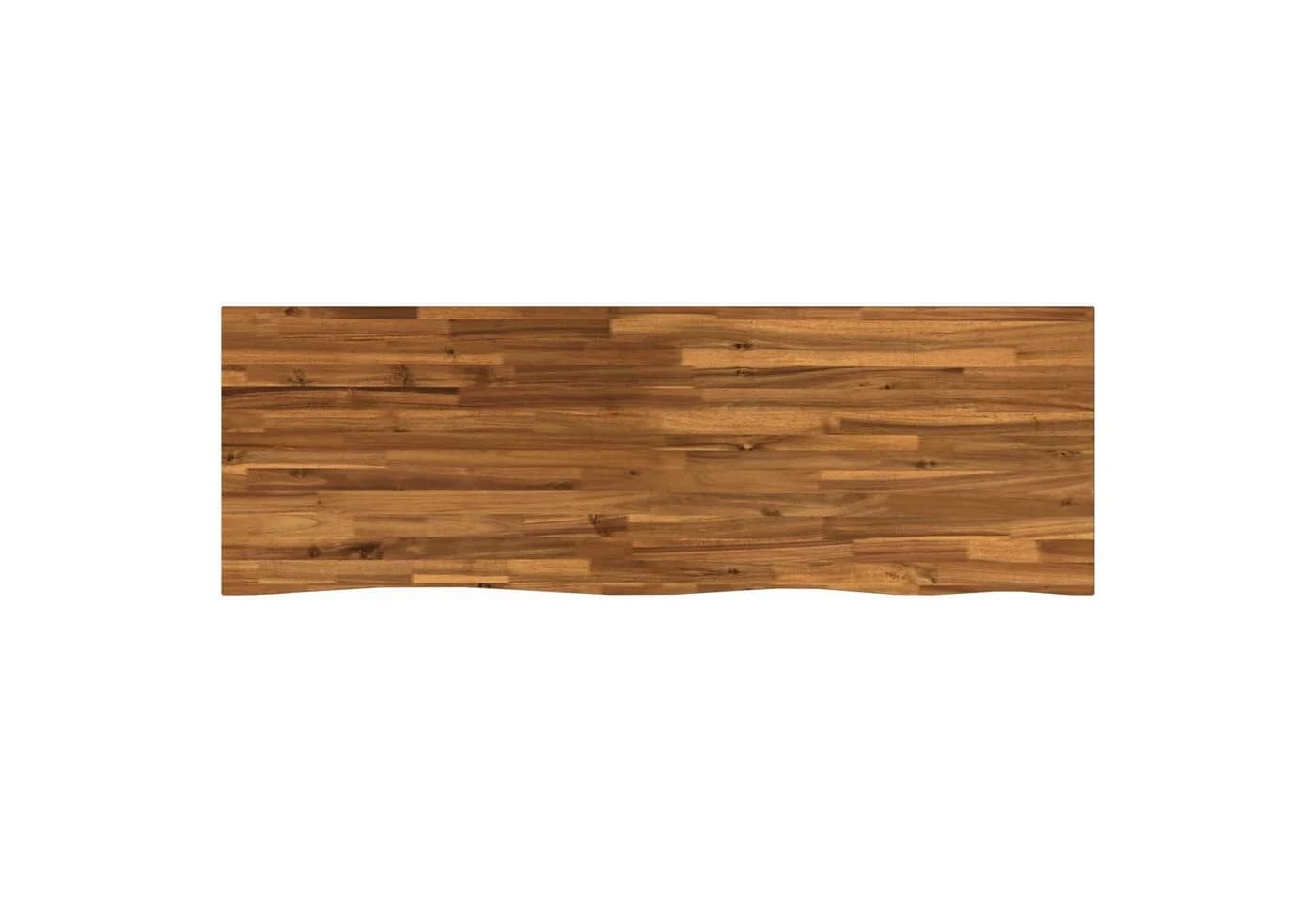 vidaXL Tischplatte Massivholz Akazie Live Edge 140x60 cm - Bild 2