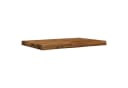 vidaXL Tischplatte Massivholz Natur Live Edge 50x40x3 cm Bild 3