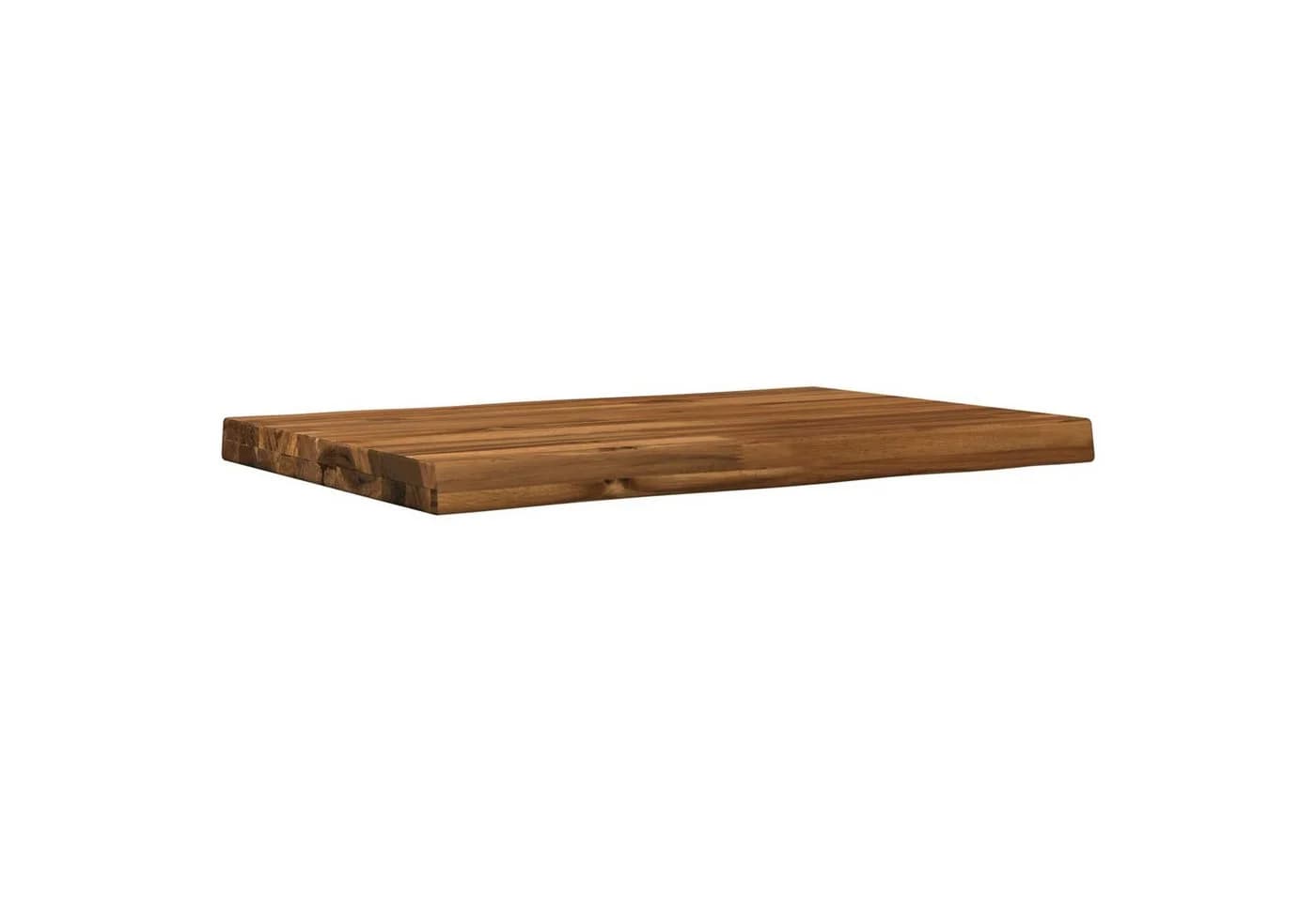 vidaXL Tischplatte Massivholz Natur Live Edge 50x40x3 cm - Bild 3