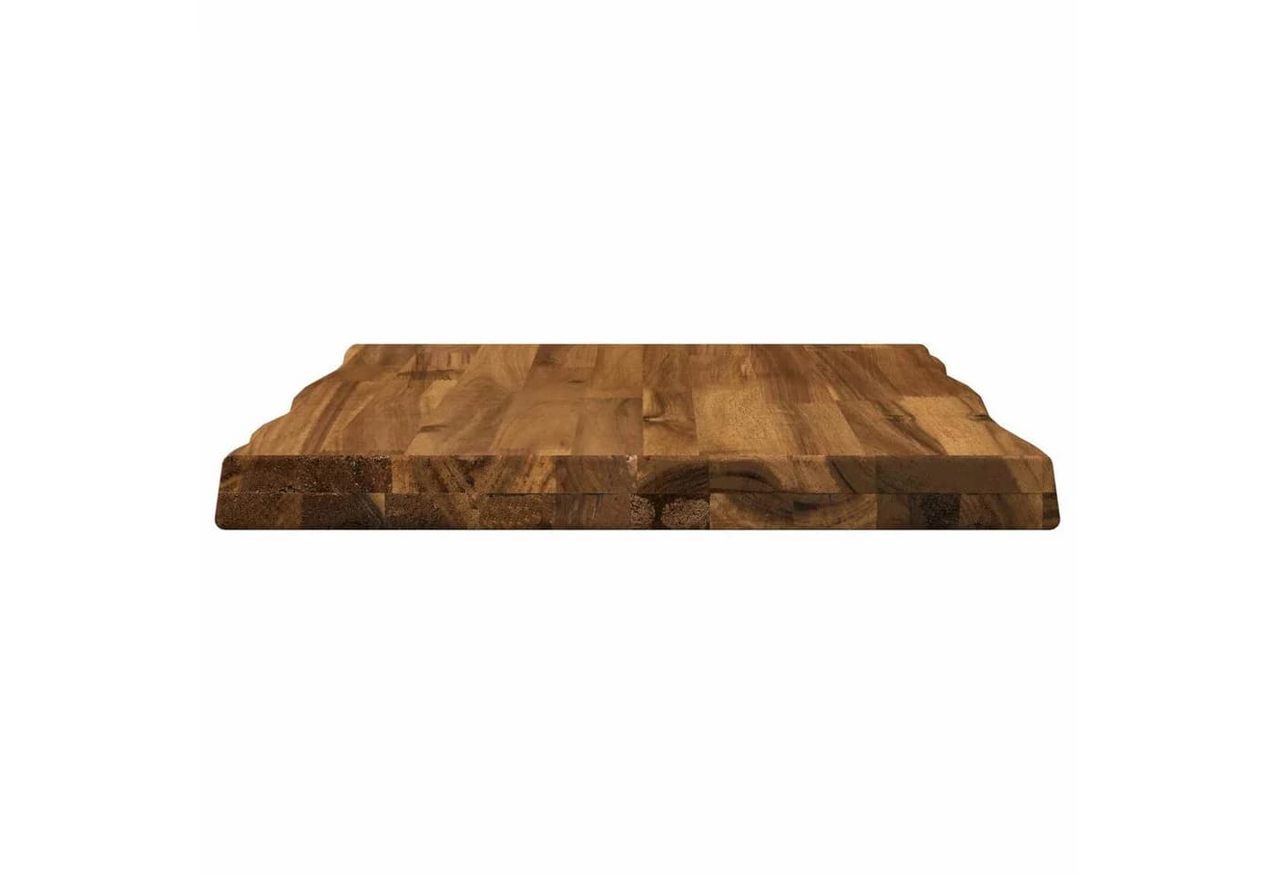 vidaXL Tischplatte Massivholz Natur Live Edge 50x40x3 cm - Bild 4