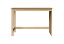 vidaXL Schreibtisch Braun Massivholz Kiefer Modern Bild 4