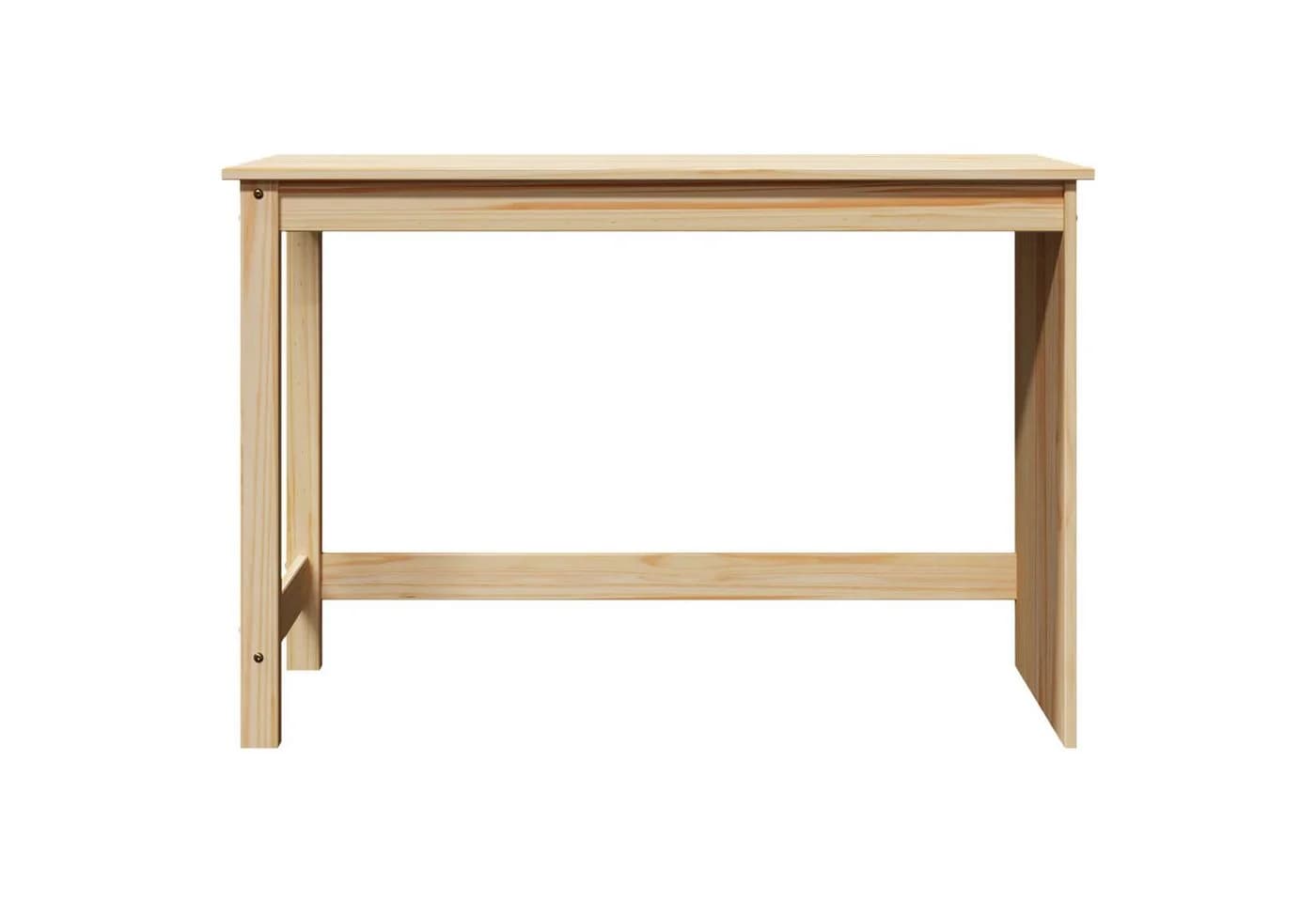 vidaXL Schreibtisch Braun Massivholz Kiefer Modern - Bild 4
