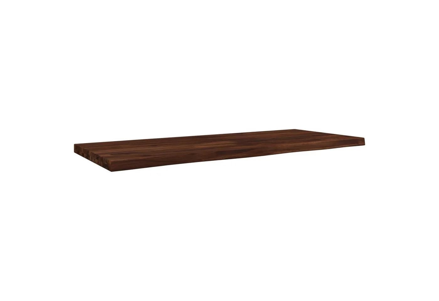 vidaXL Tischplatte Massivholz Live Edge Dunkelbraun - Bild 3
