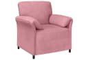 vidaXL 1-Sitzer Sofa Rosa Samt Modern Bild 2