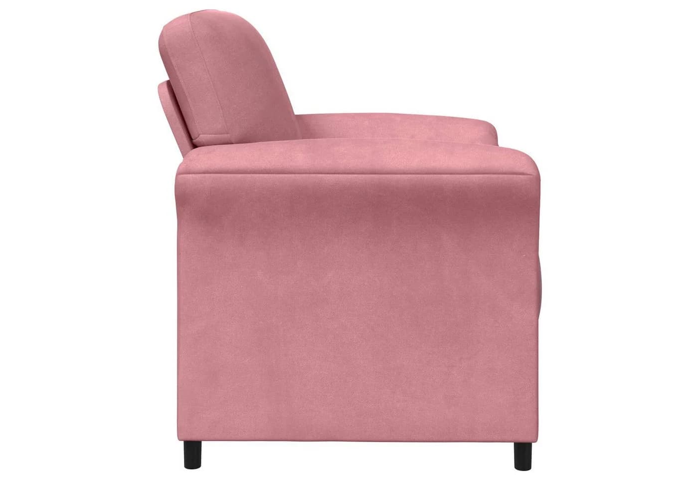 vidaXL 1-Sitzer Sofa Rosa Samt Modern - Bild 4