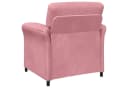 vidaXL 1-Sitzer Sofa Rosa Samt Modern Bild 5