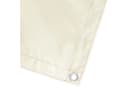 vidaXL Balkonsichtschutz Creme Polyester mit PU-Beschichtung Bild 4