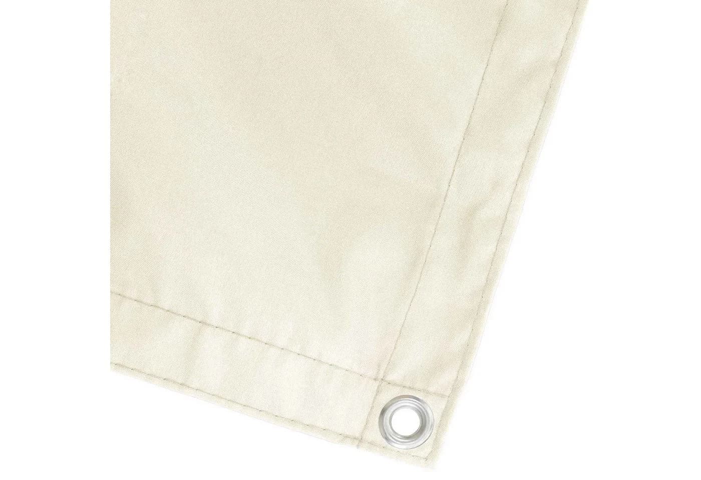 vidaXL Balkonsichtschutz Creme Polyester mit PU-Beschichtung - Bild 4