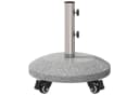 vidaXL Schirmhalter Granit mit Rollen Grau 27,2 kg Bild 5