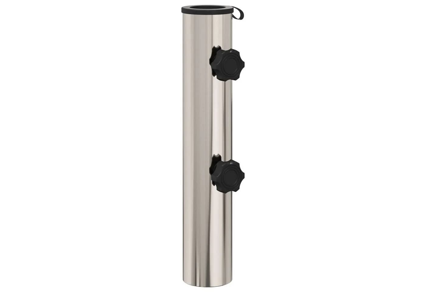 vidaXL Schirmhalter Parasol Fußrohr Edelstahl - Bild 2