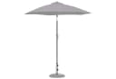 vidaXL Schirmhalter Parasol Fußrohr Edelstahl Bild 3