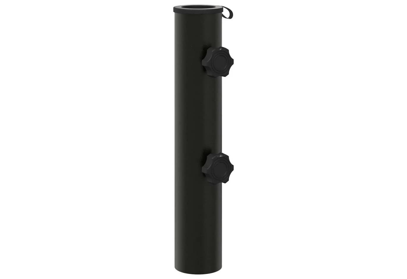 vidaXL Schirmhalter Schwarz Eisen für 40-50 mm Stangen - Bild 2