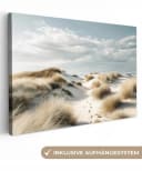 OneMillionCanvasses® Leinwandbild Dünen Naturmotiv Wanddekoration Bild 2