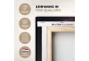 OneMillionCanvasses® Leinwandbild Löwenkopf Bunt Abstrakt Bild 3
