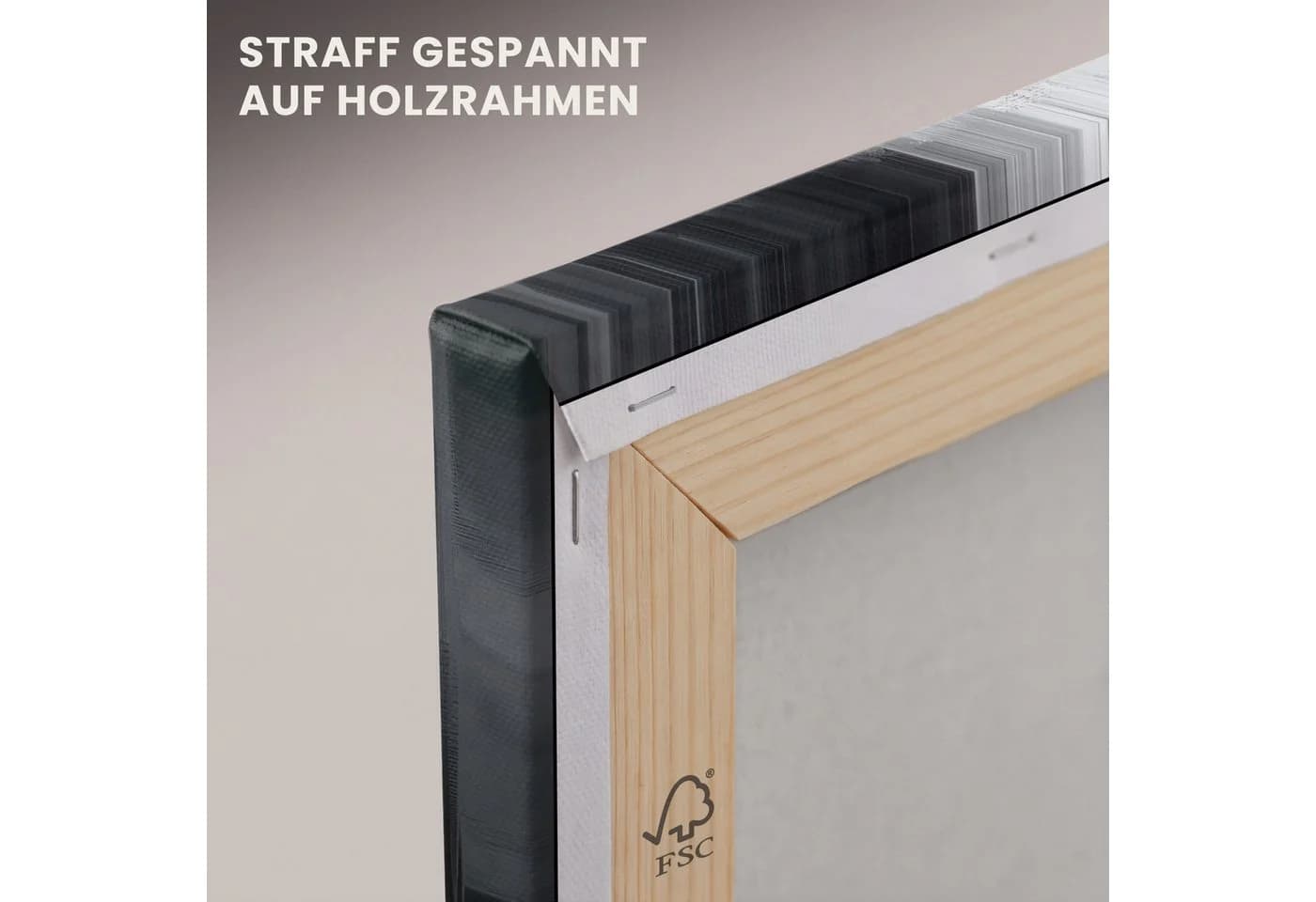 OneMillionCanvasses® Leinwandbild Frau Premium-Qualität - Bild 5