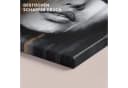 OneMillionCanvasses® Leinwandbild Frau Abstrakt Schwarz-Weiß Gold Bild 3