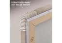 OneMillionCanvasses® Leinwandbild Wellenlinien Sandfarben Modern Bild 5