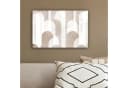 OneMillionCanvasses® Leinwandbild Abstrakte Bögen Modern Beige Fotodruck 30x20 cm Bild 4
