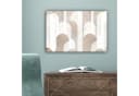 OneMillionCanvasses® Leinwandbild Abstrakte Bögen Modern Beige Fotodruck 30x20 cm Bild 5
