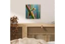 MuchoWow Acrylglasbild Bunter Frosch Modern Bild 5