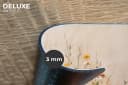 MuchoWow Platzset Wildblumen Pinselstriche Ruhig 6-Stück Bild 1