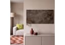 OneMillionCanvasses® Leinwandbild Panorama Brauner Marmor - Organisch - Naturstein, Fotodruck (1 St), Wandbild, Deko Schlafzimmer Wohnzimmer Flur Bild 1