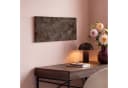 OneMillionCanvasses® Leinwandbild Panorama Brauner Marmor - Organisch - Naturstein, Fotodruck (1 St), Wandbild, Deko Schlafzimmer Wohnzimmer Flur Bild 4